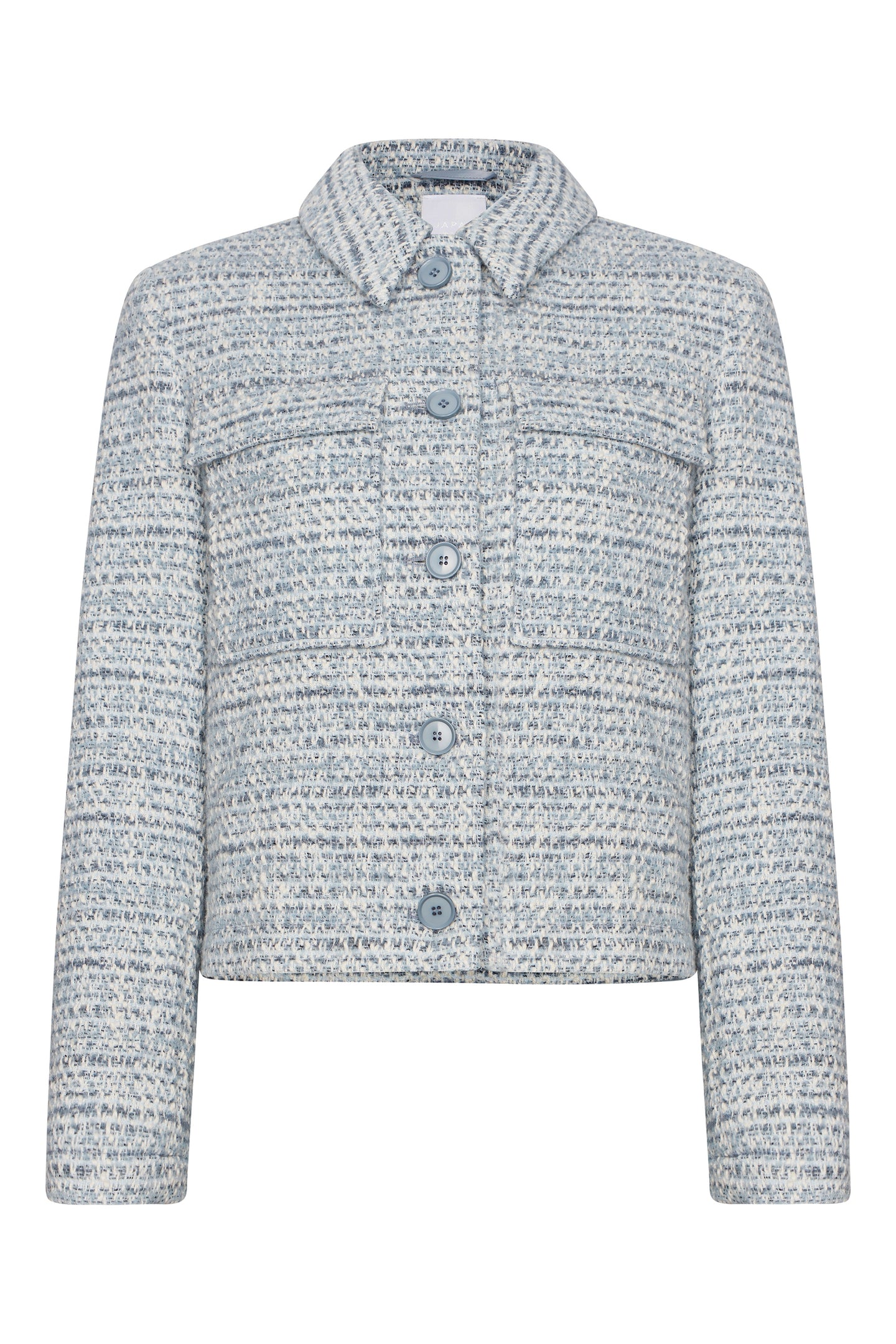 Jacket | Bouclé Mélange | Chiemi | Cardinale | white linen