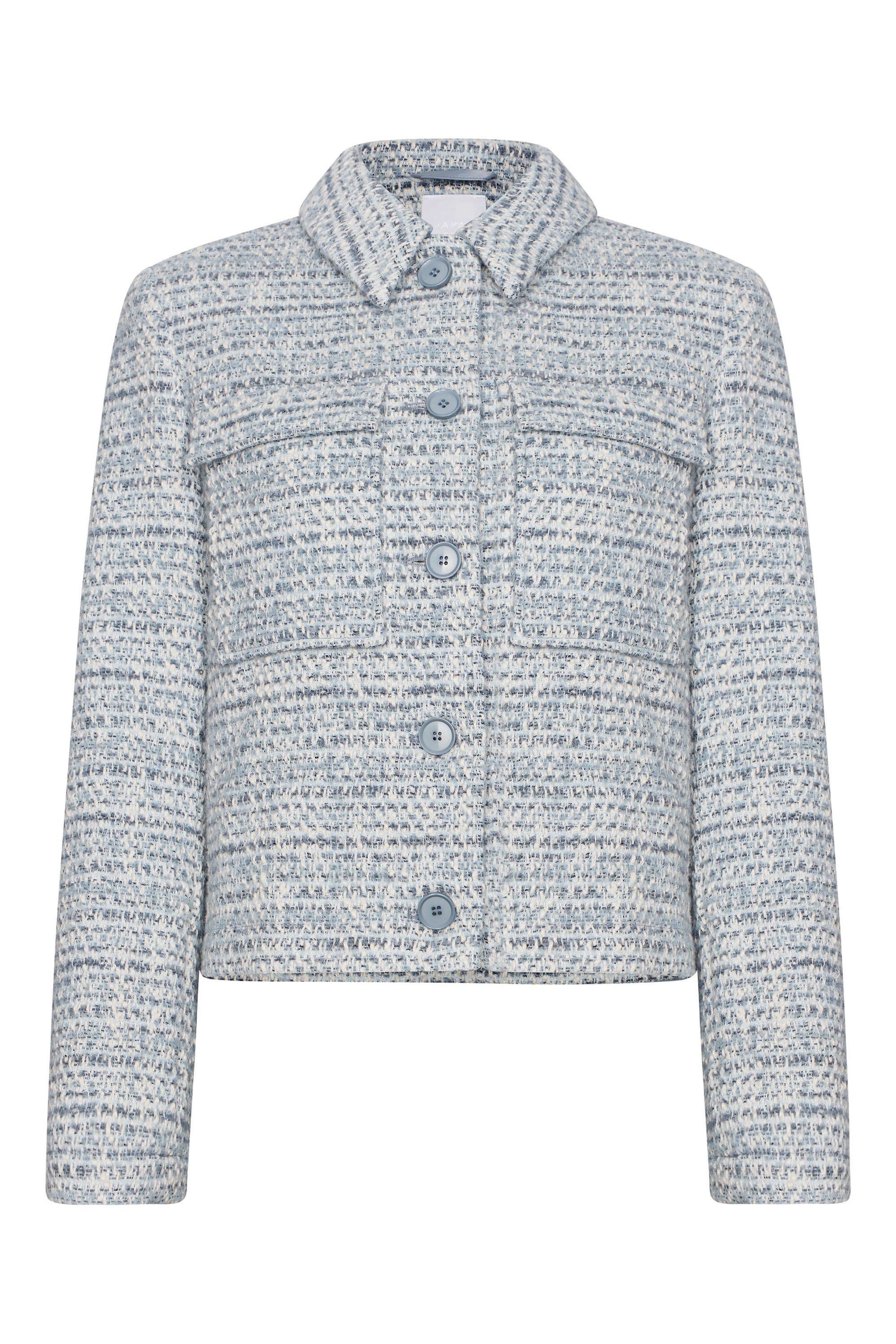 Jacket | Bouclé Mélange | Chiemi | Cardinale | white linen