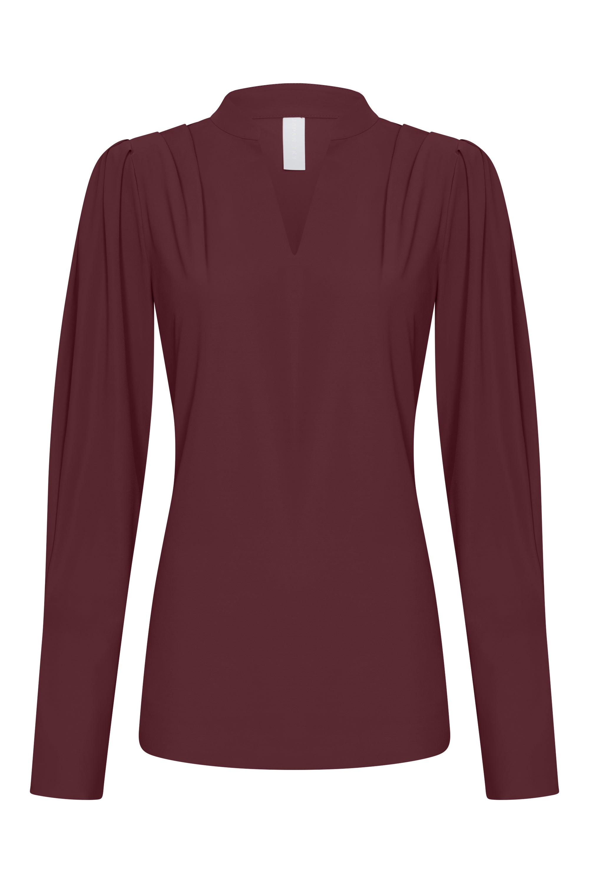 Blouse | Light Travel | Cyara | Red Wine