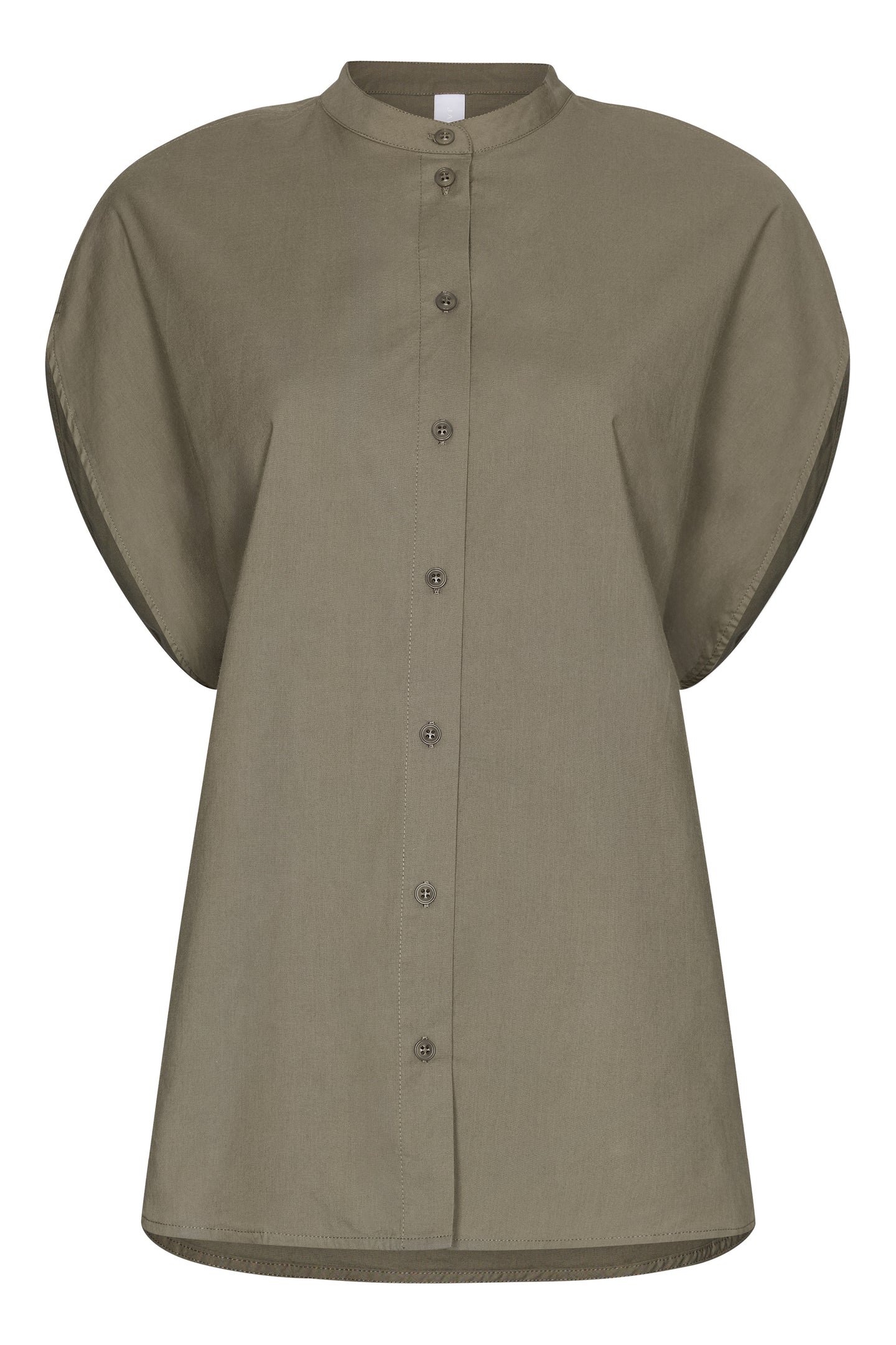 COMING SOON | Blouse | Cotton Lyocell Stretch | Tomiko Washed | Smockey Olive