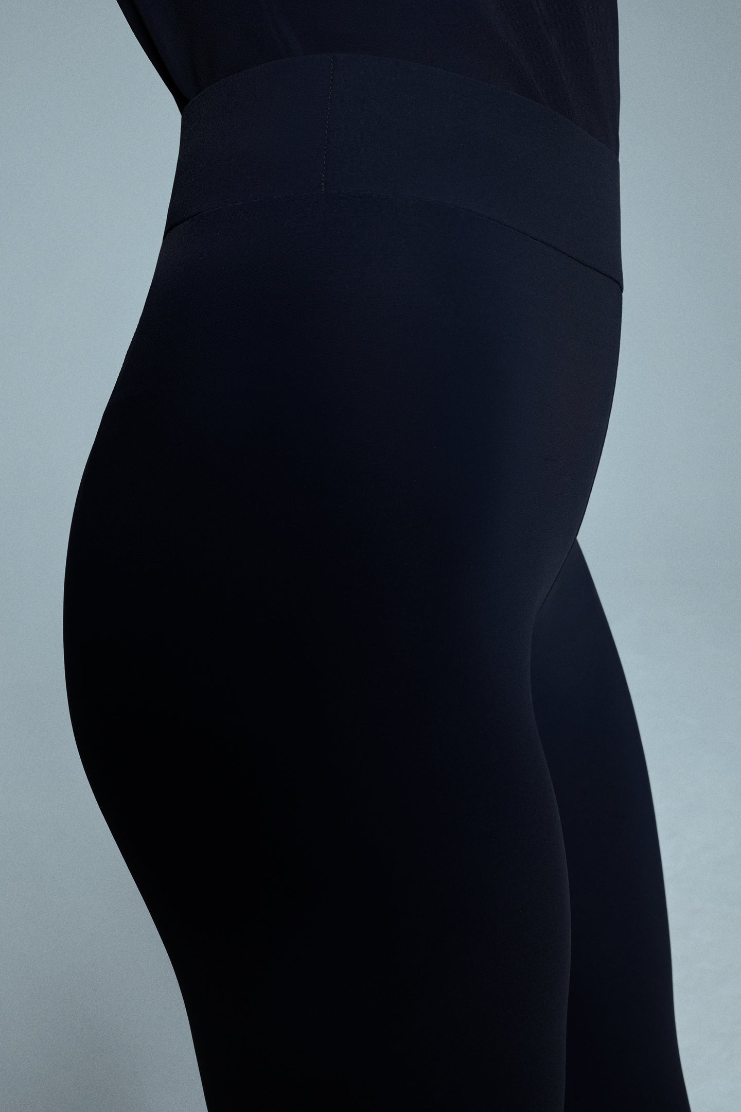 Leggings | Jersey | Haya | schwarz-blau