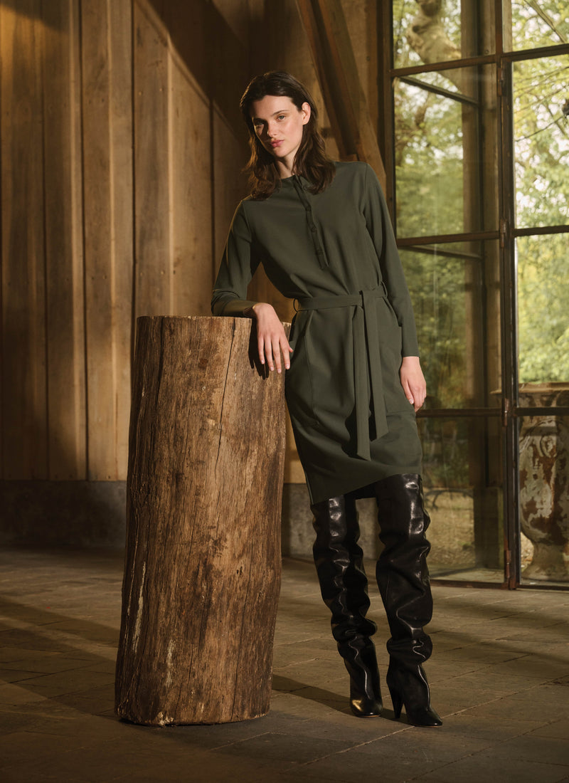 Dress | Bonded Travel | Maky | green