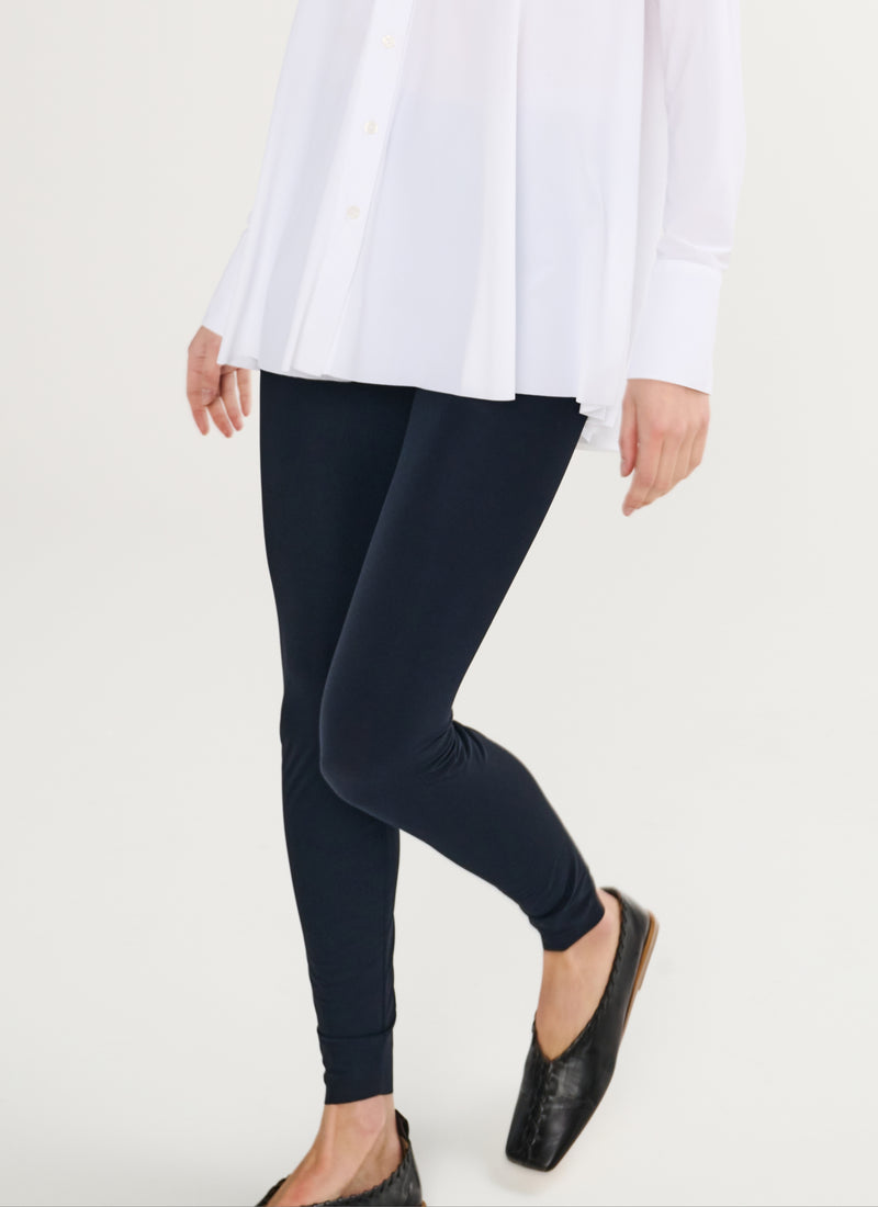 Legging | Travel jersey | Haya | Black-Blue