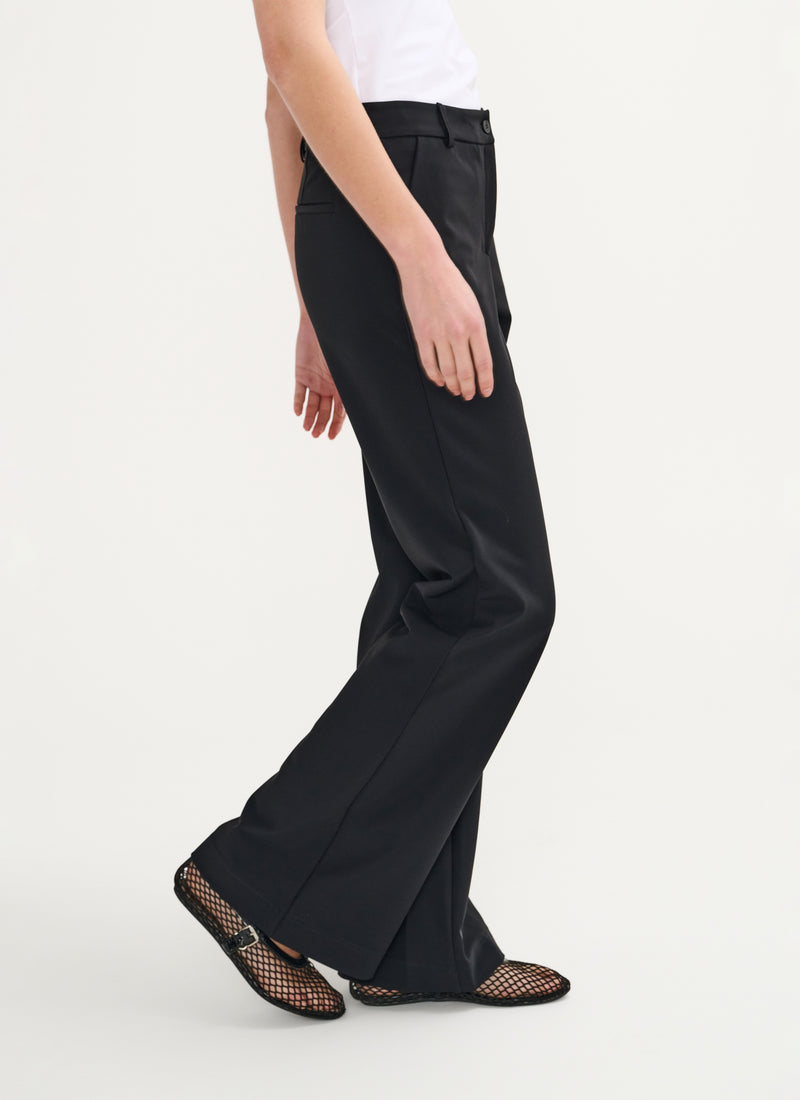 Pants | Bonded Travel | Bazy Bonded | Deep Black