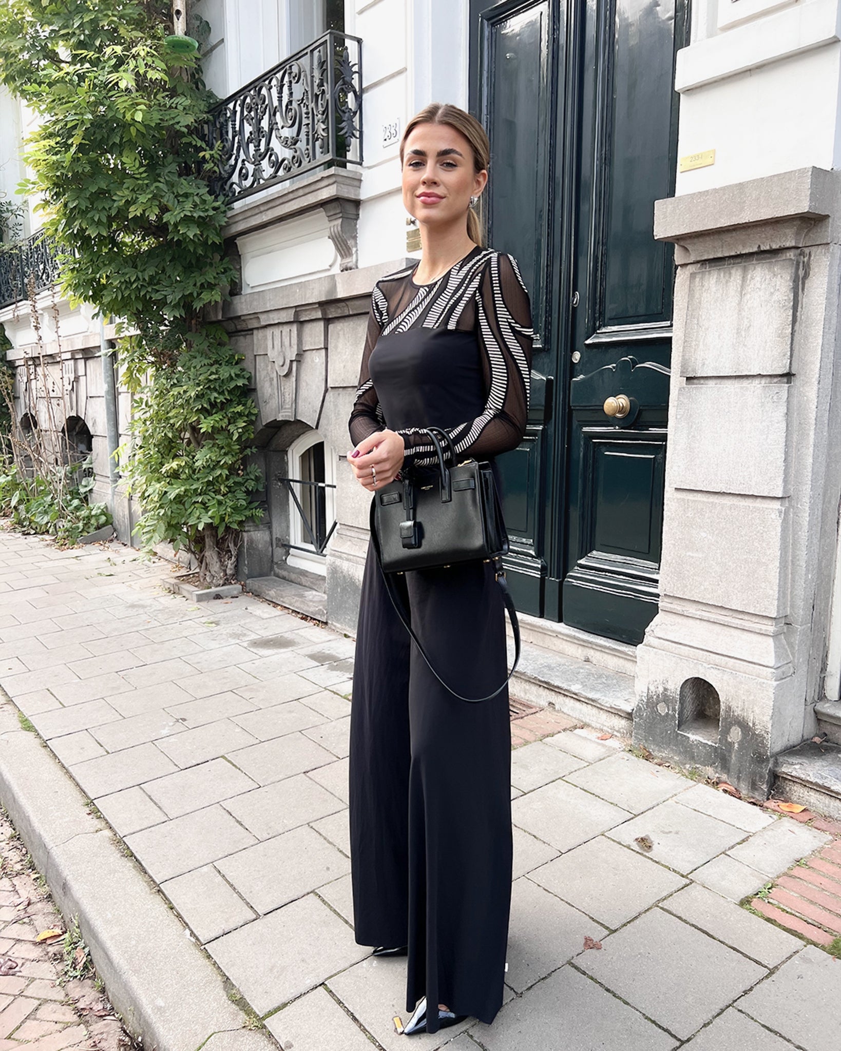 Black travel jumpsuit on sale