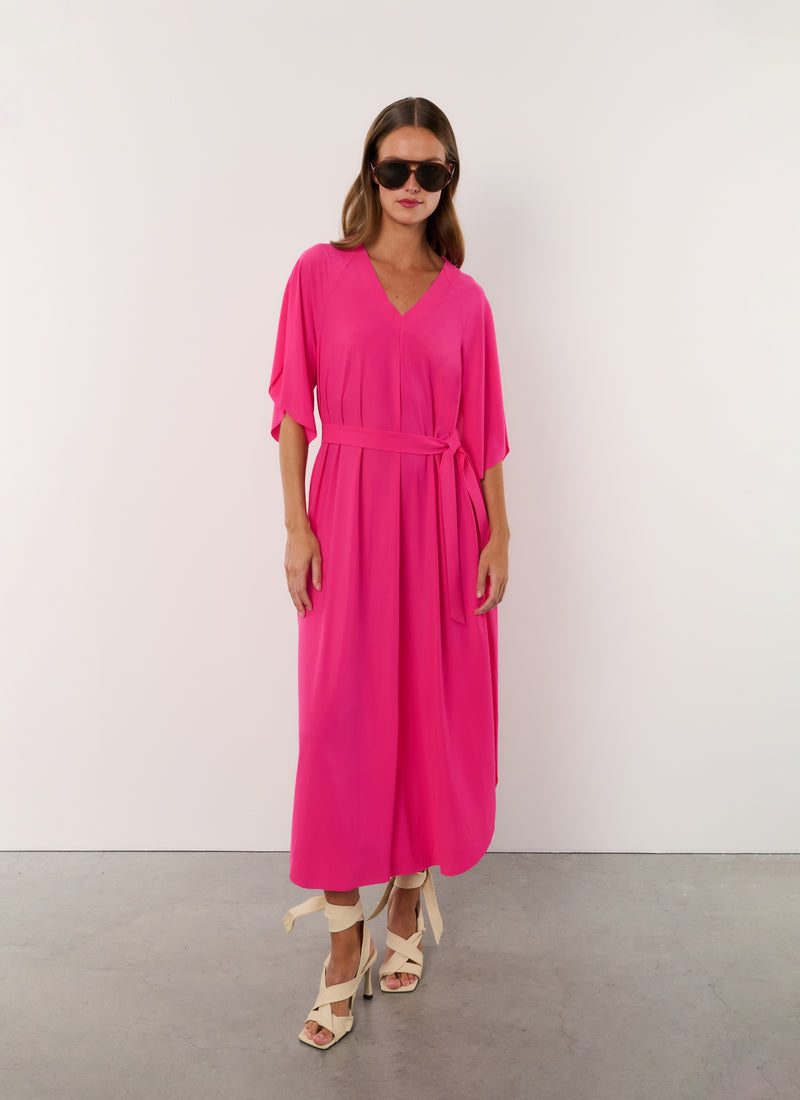 Dress | Light Travel | Yukiji | Bright Pink